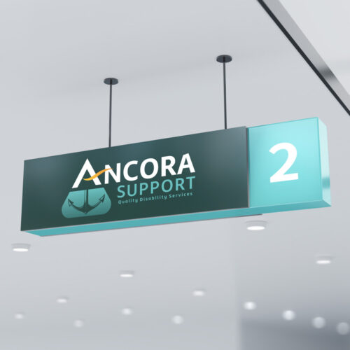 Ancora Support Airport Branding