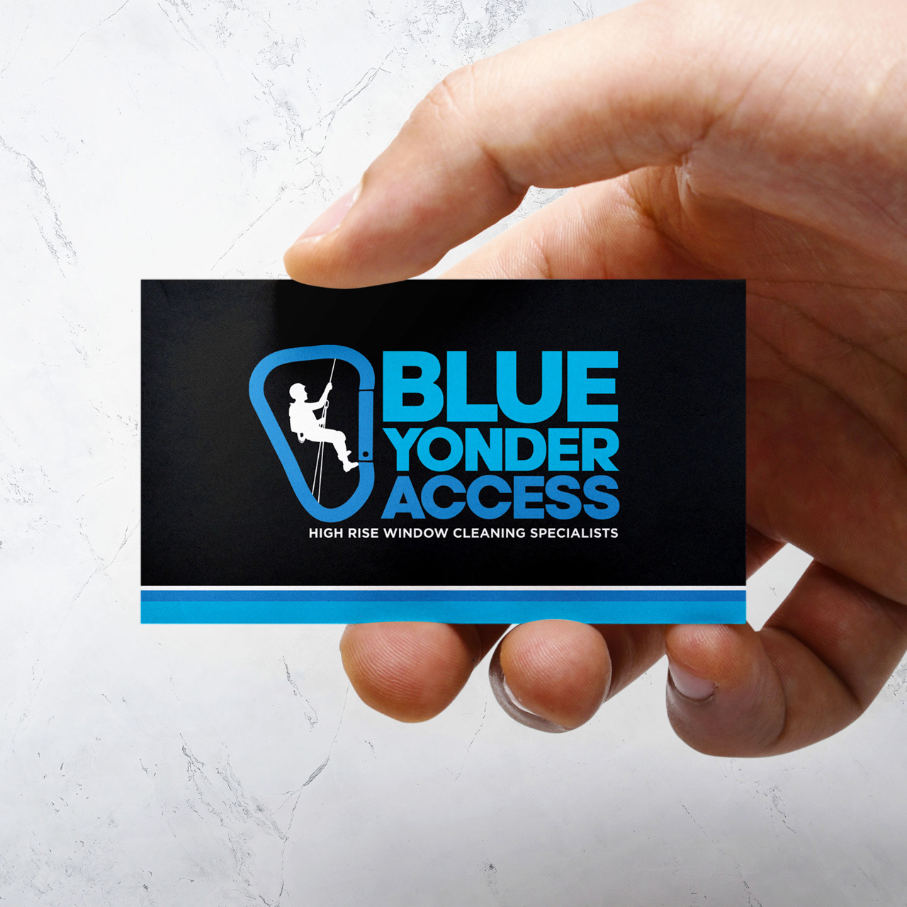 Blue Yonder Access Business Card Design