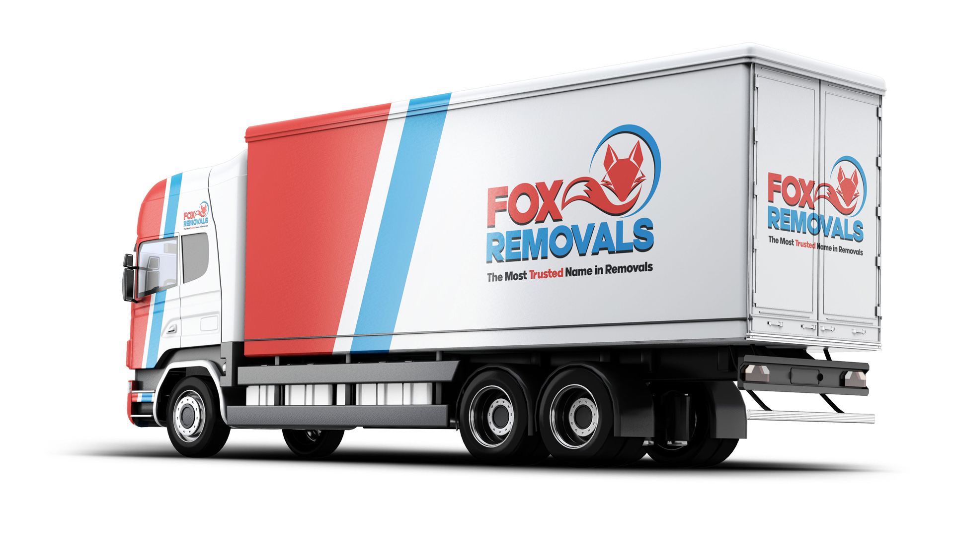 Fox Removals Branded Truck Design