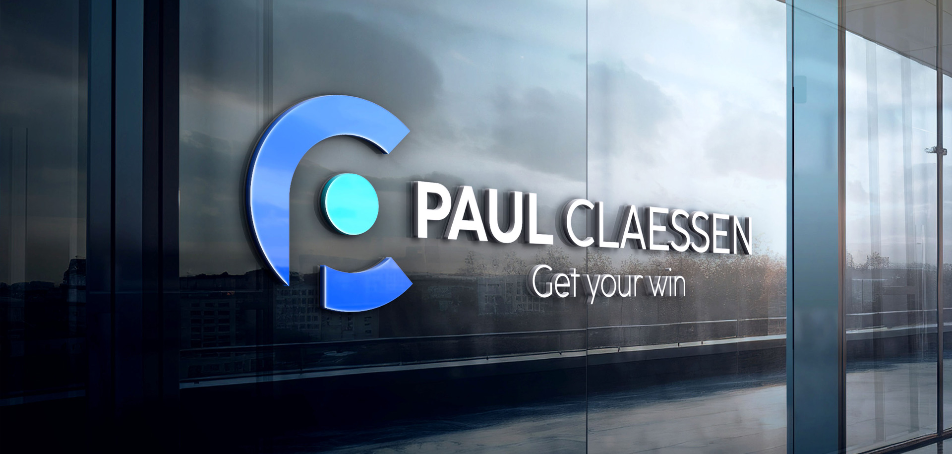 Paul Claessen Logo Mockup